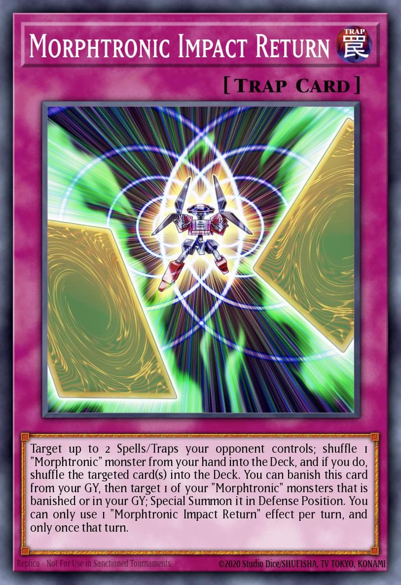 Carte Yu-Gi-Oh! Morphtronic Impact Return #020 — Battles of Legend: Crystal Revenge