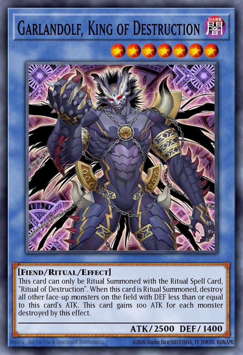 Carte Yu-Gi-Oh! Garlandolf, King of Destruction #039 — Absolute Powerforce