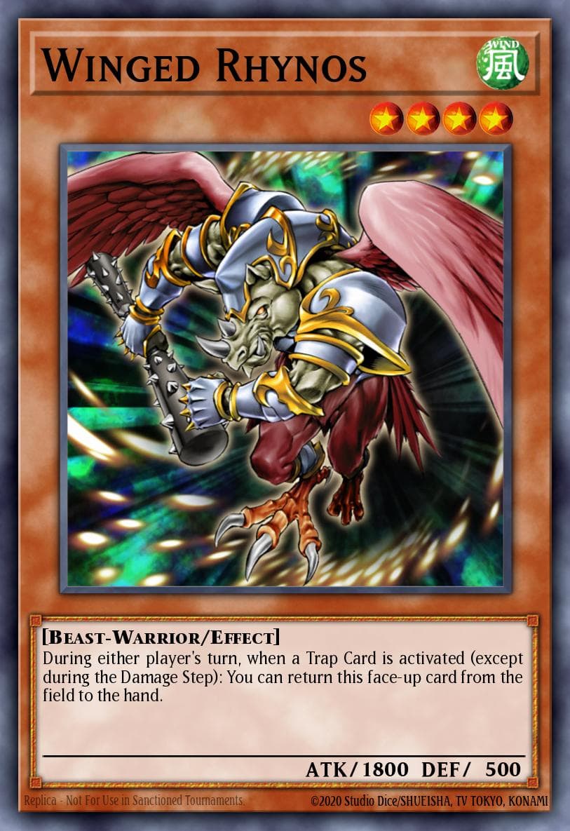 Carte Yu-Gi-Oh! Winged Rhynos #051 — Battle Pack 2: War of the Giants
