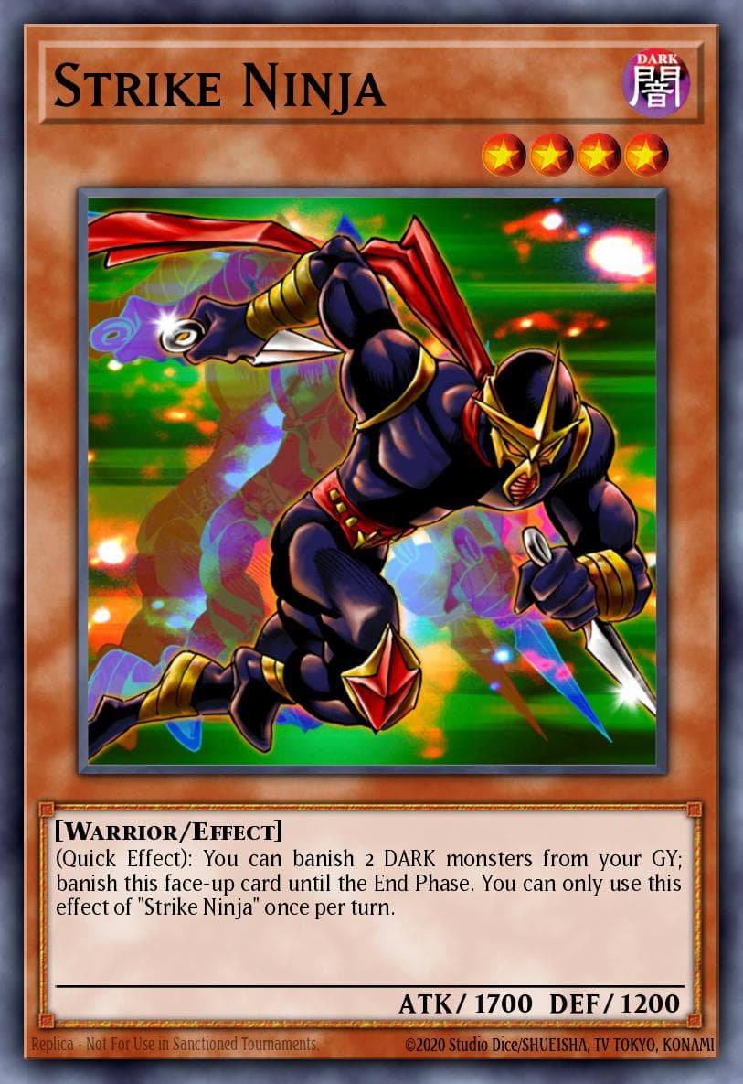 Carte Yu-Gi-Oh! Strike Ninja #003 — Battle Pack Tournament Prize Cards