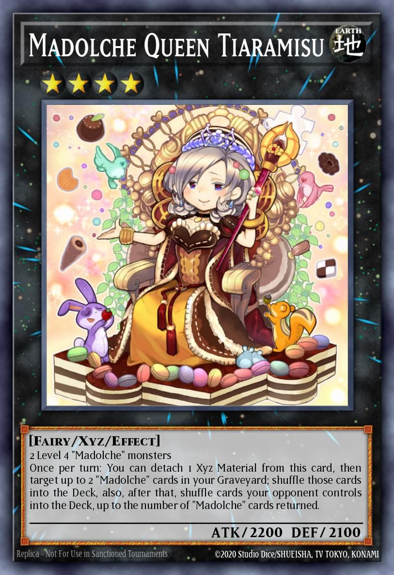 Carte Yu-Gi-Oh! Madolche Queen Tiaramisu #048 — Abyss Rising