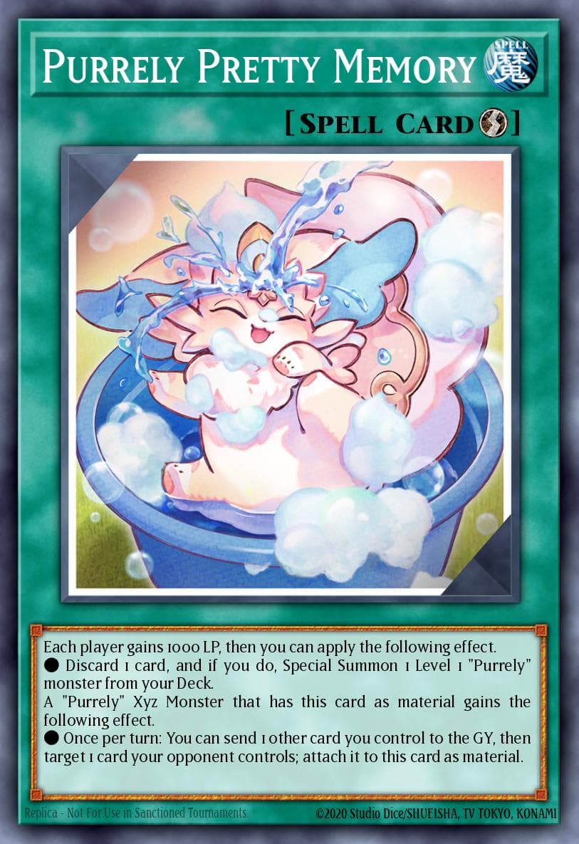 Carte Yu-Gi-Oh! Purrely Pretty Memory #022 — Amazing Defenders